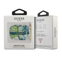 airpods pro deklas - Guess GUAPHHFLN Case for Airpods Pro Green Flower - 2 nuotrauka