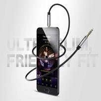 mini jack aux cable - UGREEN AV119 Jack cable 3.5mm AUX 3m (black) - 5 nuotrauka