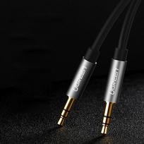 mini jack aux cable - UGREEN AV119 Jack cable 3.5mm AUX 3m (black) - 10 nuotrauka