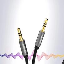 mini jack aux cable - UGREEN AV119 Jack cable 3.5mm AUX 3m (black) - 13 nuotrauka