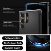 samsung galaxy s24 ultra case - Spigen "Rugged Armor Case for Samsung Galaxy S24 Ultra" Juodas (Black) - 10 nuotrauka