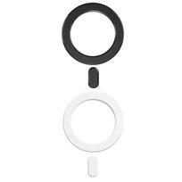 magsafe - Tech-Protect MMP-100 Magnetinis MagSafe žiedas (2 vnt.) - Juodas (Black) ir Baltas (White) - 2 nuotrauka