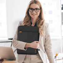 13 tablet - Tech-Protect Defender Laptop and Tablet Bag 11-13" - Black - 2 nuotrauka