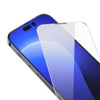 iphone 14 pro ekranas - Baseus "Crystal Tempered Glass Dust-proof 0.3mm iPhone 14 Pro" (2pcs) - 2 nuotrauka