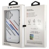 iphone 16 pro bmw - BMW "Motosport IML Random Stripes Case iPhone 16" Grey - 2 nuotrauka