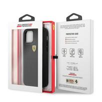 telefonas iphone pro max 12 - Ferrari "On Tarck - Perforated for iPhone 12 Pro Max" Black - 2 nuotrauka