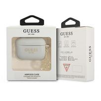 apple airpods ausines - Guess 4G Charms Silicone Case for Airpods Pro Gray - 3 nuotrauka