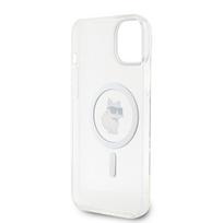 iphone 15 plus magsafe deklas - Karl Lagerfeld "IML Choupette MagSafe iPhone 15 Plus" Transparent - 3 nuotrauka
