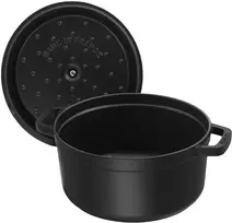 zwilling puodas - ZWILLING Staub 40500-281-0 Apvalus ketaus puodas, 28 cm, Juodas (Black), 6.7 l - 2 nuotrauka