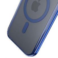 iphone 15 pro telefonai - Apple iPhone 15 Pro Max - 3mk Frosty MagCase Blue - 11 nuotrauka