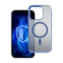 iphone 15 pro telefonai - Apple iPhone 15 Pro Max - 3mk Frosty MagCase Blue - 12 nuotrauka