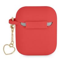 apple airpods ausines - Guess GUA2LSCHSR Silicone Case for Airpods / Airpods 2 Red - 3 nuotrauka