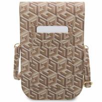 rankine telefonui - Guess "PU G Cube Phone Bag" Brown - 2 nuotrauka