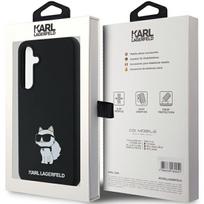 samsung galaxy a356 - Karl Lagerfeld "Silicone Choupette Metal Pin Galaxy A35" Black - 2 nuotrauka