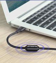 usb a type to usb b - Ugreen US135 USB 2.0 A Male to USB 2.0 B Male - 5 nuotrauka