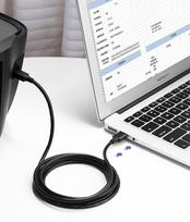 usb a type to usb b - Ugreen US135 USB 2.0 A Male to USB 2.0 B Male - 8 nuotrauka