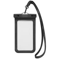 telefonu deklai - Spigen "Shield A601 Universal Waterproof Case" Black - 13 nuotrauka