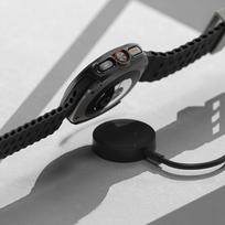 galaxio - Ringke Slim ir grūdinto stiklo dėklas + stiklo rinkinys Samsung Galaxy Watch Ultra (47mm) Juodas (Black) - 5 nuotrauka