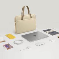 bagis - Tech-Protect 27293-0 Carrying Bag Beige - 6 nuotrauka