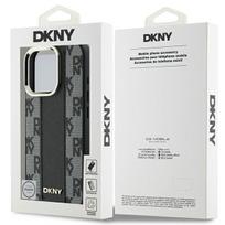 apple pro 3 - Dkny "Checkered Pattern Magsafe Case iPhone 16 Pro" Black - 2 nuotrauka