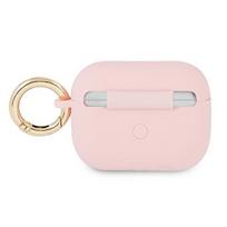 airpods senukai - Guess Silicone Cover Vintage for Airpods Pro Pink - 3 nuotrauka
