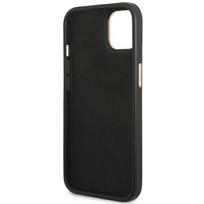 crocs lt - Guess iPhone 14 Plus 6.7" Juodas (Black) Kietas Dėklas Croco Collection - 3 nuotrauka