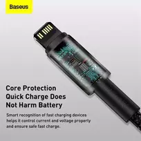 usb c lightning baseus - Baseus CATLWJ-01 Black - 4 nuotrauka