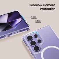 magsafe s25 ultra - Tech-Protect "Flexair Hybrid Magsafe Case Galaxy S25 Ultra" Clear - 4 nuotrauka