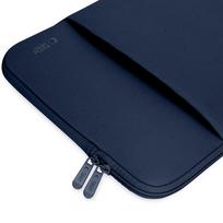 deklas 15 coliu - Tech-Protect Neoprene Laptop Case 15-16" - Navy Blue - 8 nuotrauka