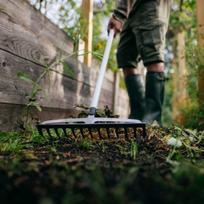 greblys - Grėblys Fiskars Xact Soil 1027039, su kotu - 2 nuotrauka