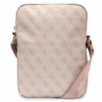 plansete 10 - Guess PU 4G Printed Stripes Tablet Bag 10" Pink - 2 nuotrauka