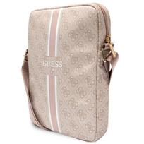 plansete 10 - Guess PU 4G Printed Stripes Tablet Bag 10" Pink - 3 nuotrauka