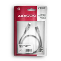 usb type c laidas 1.5m - Axagon BUCM32-CF15AB USB-C į USB-C pratęsimo kabelis 1,5 m Juodas (Black) - 4 nuotrauka