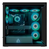 pc case - ARCTIC Xtender PC-kompiuterio korpusas, Midi-Tower, E-ATX, RGB, Tempered Glass - juodos spalvos - 7 nuotrauka