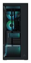 pc case - ARCTIC Xtender PC-kompiuterio korpusas, Midi-Tower, E-ATX, RGB, Tempered Glass - juodos spalvos - 9 nuotrauka