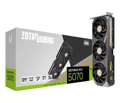 gpu ddr7 - ZOTAC GeForce RTX 5070 Gaming Solid 12GB GDDR7 192bit - 4 nuotrauka