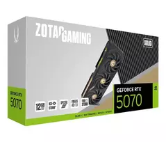 gpu ddr7 - ZOTAC GeForce RTX 5070 Gaming Solid 12GB GDDR7 192bit - 5 nuotrauka