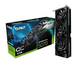 gpu ddr7 - Palit GeForce RTX 5070 Infinity 3 OC 12GB GDDR7 - 4 nuotrauka