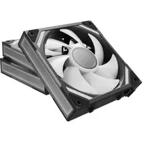 korpuso ausintuvas - Alpenföhn WingBoost 4 PWM RGB 120mm Black 3 vnt. - 2 nuotrauka