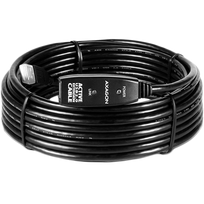 usb aktyvus - AXAGON ADR-210 USB 2.0 aktyvus prailginimo kabelis USB-A į USB-A 10 m Juodas (Black) - 2 nuotrauka