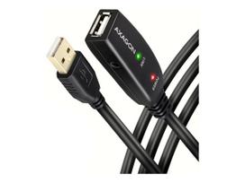 usb aktyvus - AXAGON ADR-210 USB 2.0 aktyvus prailginimo kabelis USB-A į USB-A 10 m Juodas (Black) - 11 nuotrauka