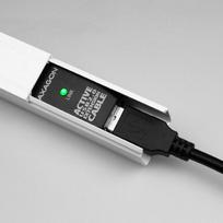 usb prailginimo kabelis 0.5m - Axagon ADR-205 USB 2.0 USB-A į USB-A aktyvus prailginimo kabelis 5 m Juodas (Black) - 3 nuotrauka