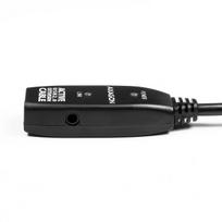 usb prailginimo kabelis 0.5m - Axagon ADR-205 USB 2.0 USB-A į USB-A aktyvus prailginimo kabelis 5 m Juodas (Black) - 8 nuotrauka