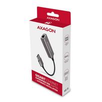 usb ethernet adapteris - AXAGON ADE-TR USB-A 3.2 Gen 1 Gigabit Ethernet adapteris Titan Gray (Titano pilka) - 2 nuotrauka