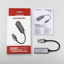 usb ethernet adapteris - AXAGON ADE-TR USB-A 3.2 Gen 1 Gigabit Ethernet adapteris Titan Gray (Titano pilka) - 3 nuotrauka