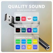 usb 3 a to usb a - AXAGON ADA-HA USB-A Hi-Res DAC audio adapter - 3 nuotrauka