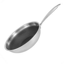 wok keptuve - Resto Wok 95349, 28 cm, aliuminis - 6 nuotrauka