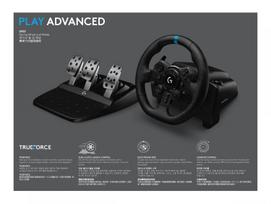 zaidimu vairas - Logitech G923 SE Vairas su Pedalais ir Perjungikliu (PS4/PS5/PC) Juodas (Black) - 4 nuotrauka