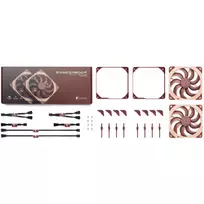 ventiliatorius 40mm - Noctua NF-A14x25 G2 PWM Sx2-PP 2-pack Ventiliatorius 140mm - 3 nuotrauka