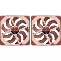 ventiliatorius 40mm - Noctua NF-A14x25 G2 PWM Sx2-PP 2-pack Ventiliatorius 140mm - 4 nuotrauka